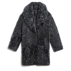 Club Monaco Shearling Coat